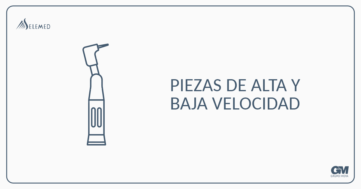 Piezas de alta y baja velocidad